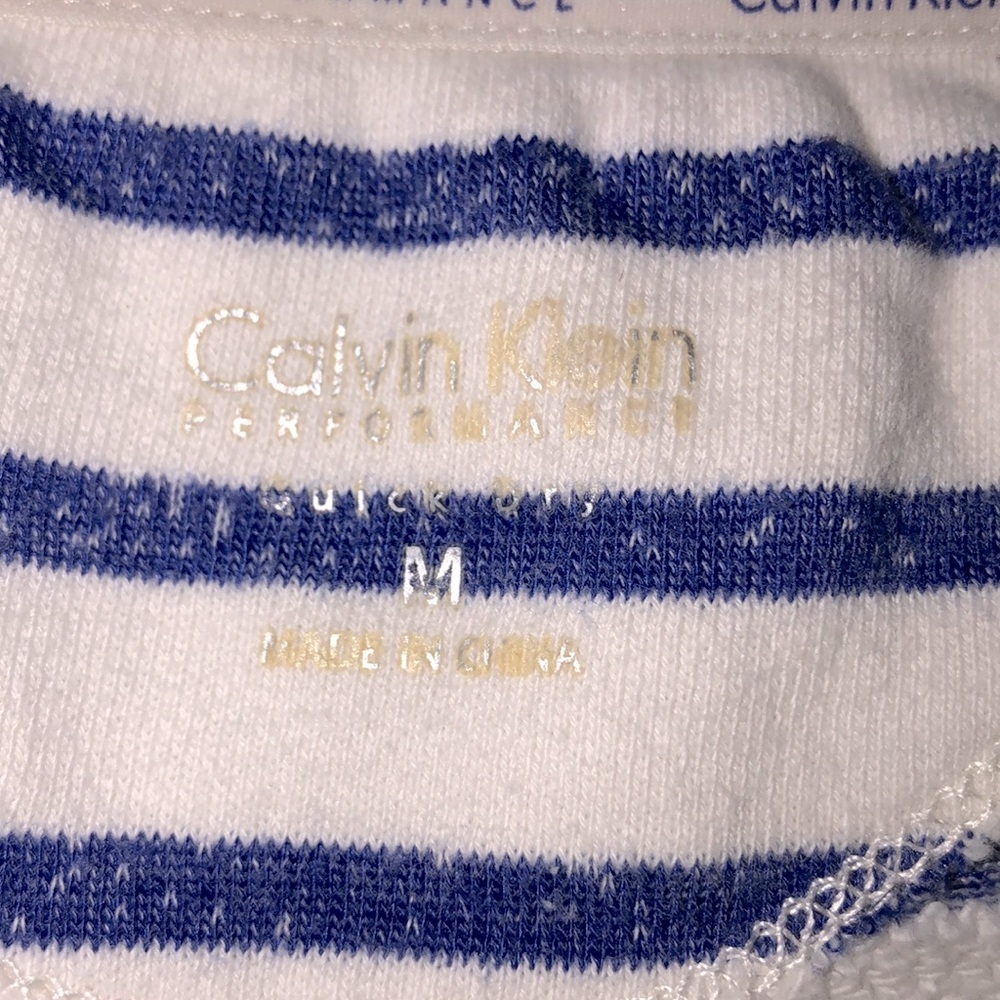 Calvin Klein Performance Medium Striped Sweatshirt - image 3